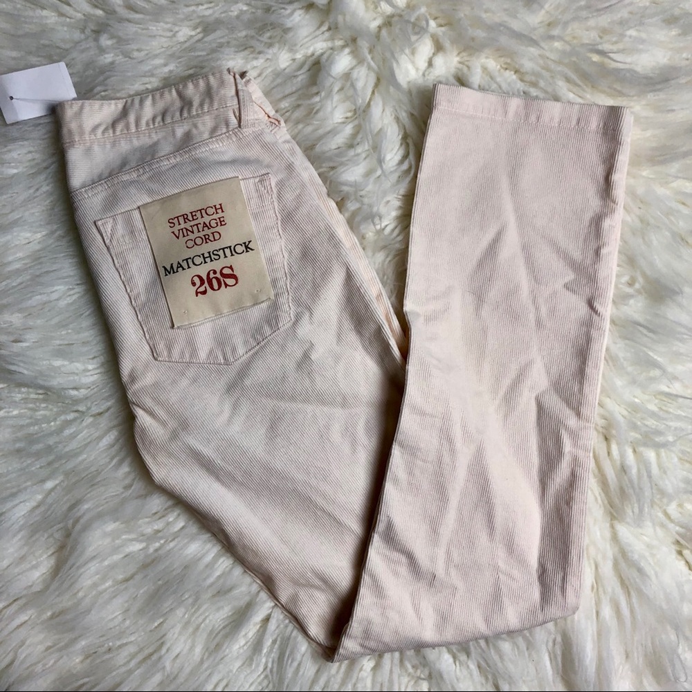 NWT J. Crew matchstick corduroy